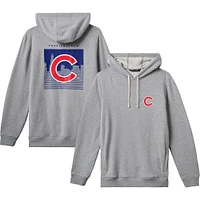 Men's TravisMathew Gray Chicago Cubs Cloud Pullover Hoodie