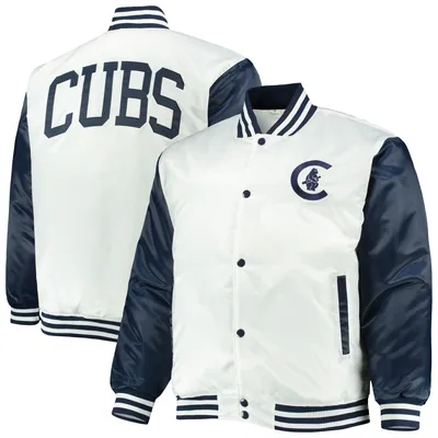 Men's G-III Sports by Carl Banks Royal/Red Chicago Cubs Complete Game Commemorative Full-Snap Jacket Size: Large