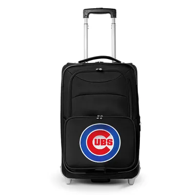 Chicago Cubs MOJO 21" Softside Rolling Carry-On Suitcase - Black