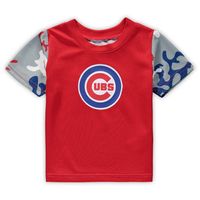 Newborn & Infant Royal/Red Chicago Cubs Pinch Hitter T-Shirt Shorts Set