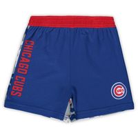 Outerstuff Newborn & Infant Royal/Red Chicago Cubs Pinch Hitter T-Shirt Shorts Set