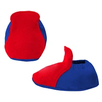 Ensemble trois pièces Love of Baseball Bib Body et chaussons Royal/Red Chicago Cubs pour nouveau-nés nourrissons