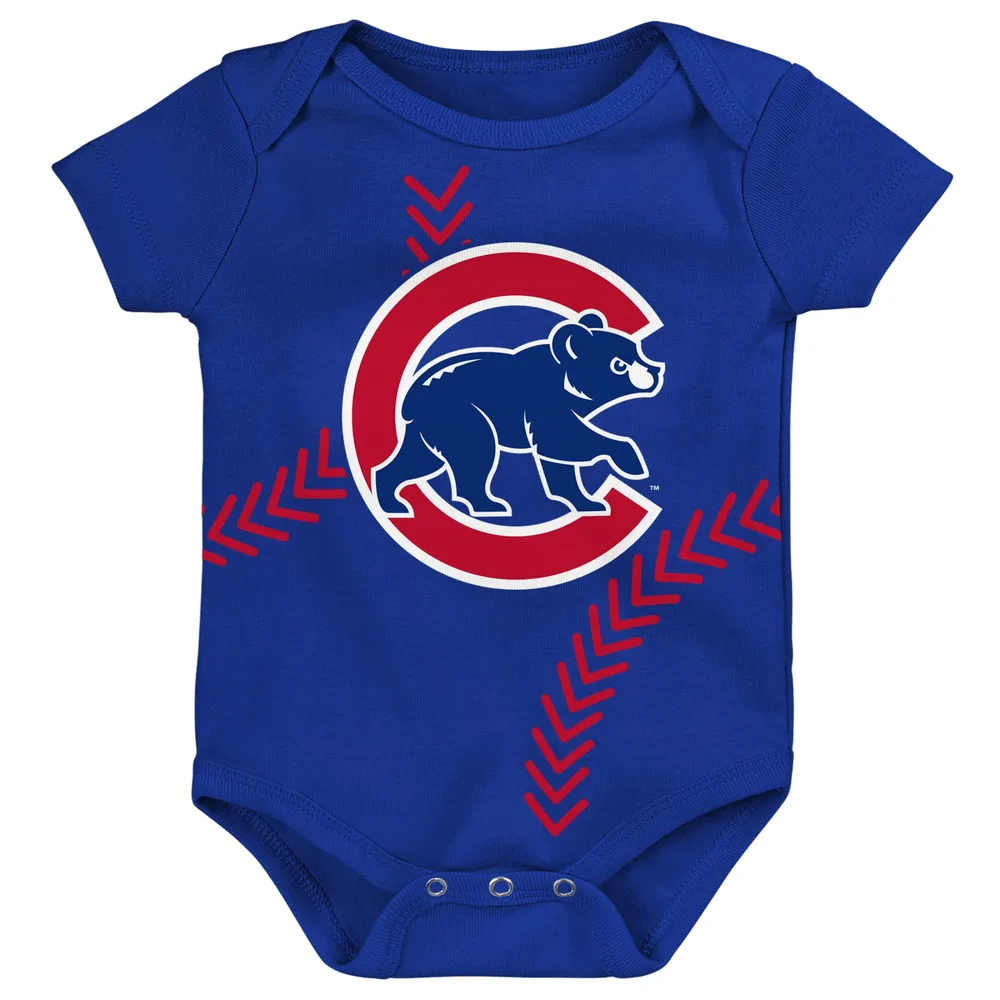 Newborn & Infant Royal Chicago Cubs Running Home Bodysuit