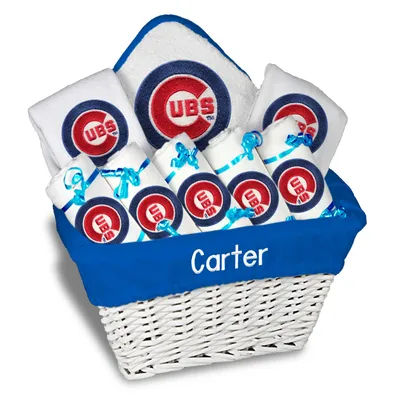 Chicago Cubs Newborn & Infant Personalized Gift Basket
