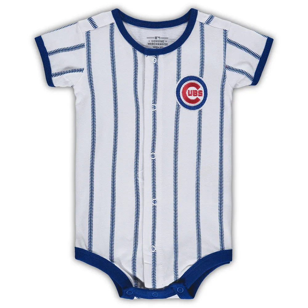 Lids Chicago Cubs Newborn Power Hitter Short Sleeve Bodysuit
