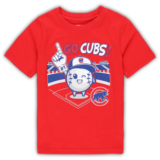 Nike Chicago Cubs Preschool Large Logo T-Shirt Small (4)