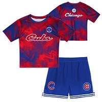 Preschool  Red Chicago Cubs Hitter Infielder 2-Piece Set