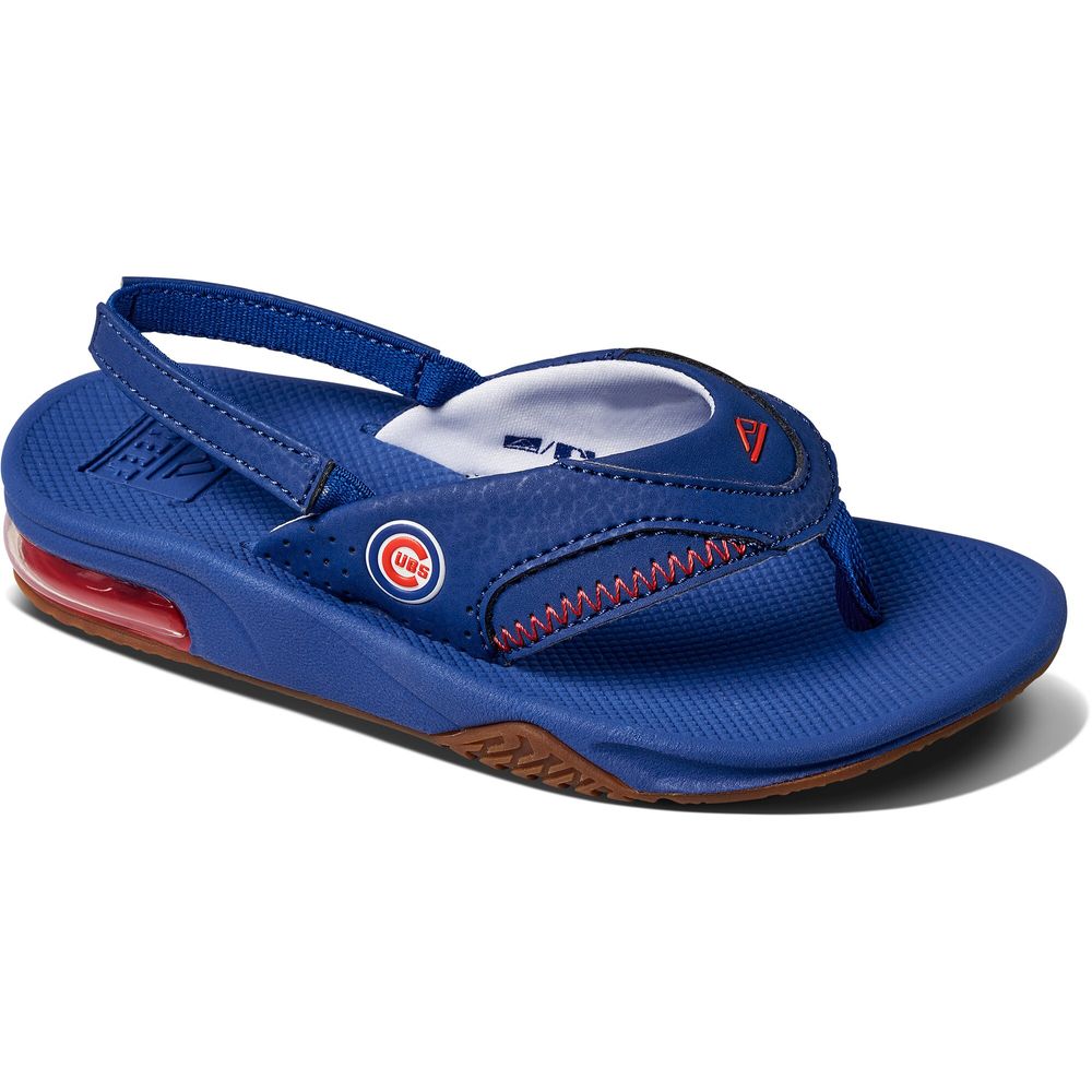 Preschool REEF Chicago Cubs Fanning Sandals