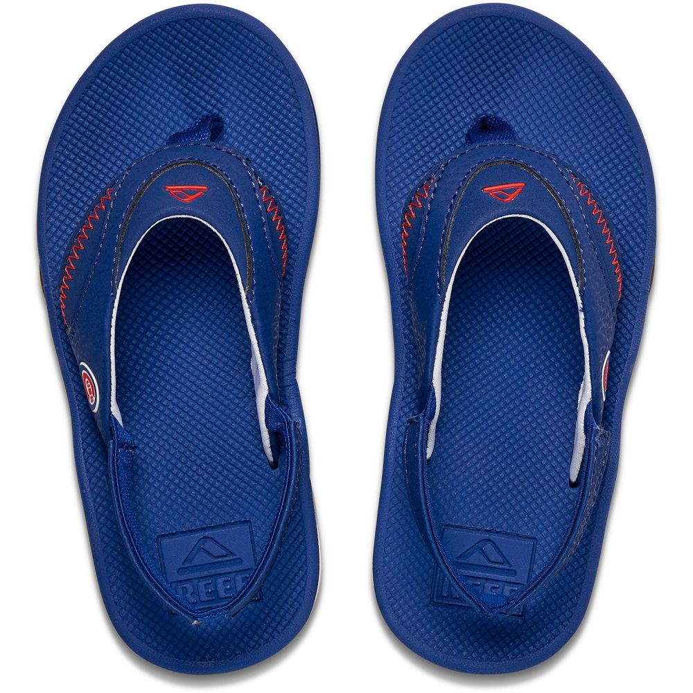 Preschool REEF Chicago Cubs Fanning Sandals