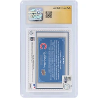 Ryne Sandberg Chicago Cubs Autographed 2009 Upper Deck SP Legendary Cuts Legendary Memorabilia Jersey Relic #LM-RS #70/100 CGC Fanatics Witnessed Authenticated 9/10 Card