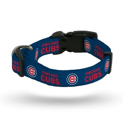 Collier robuste pour animaux de compagnie Sparo Chicago Cubs