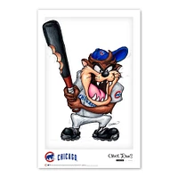 Diable de Tasmanie Chicago Cubs 11"x 17" Looney Tunes affiche imprimée