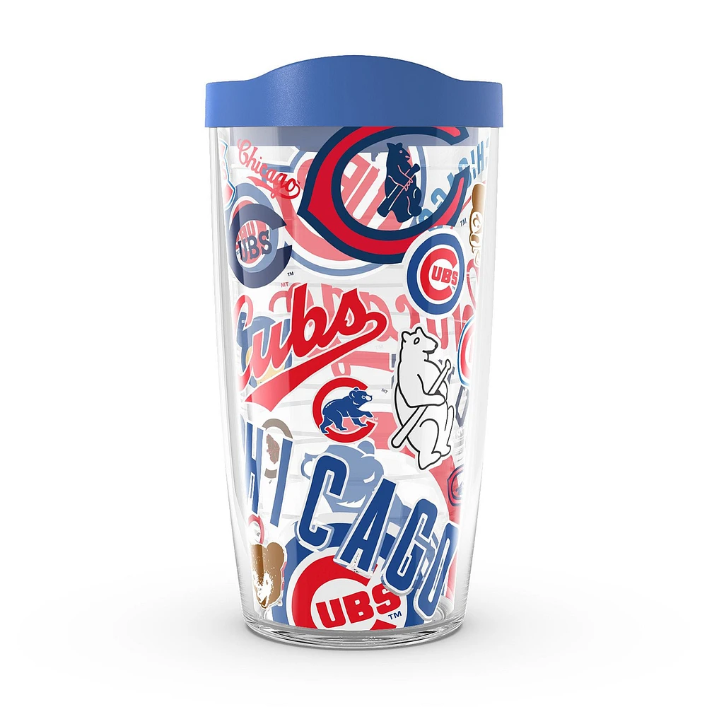 Tervis Chicago Cubs 16oz. Gobelet entièrement enveloppé avec couvercle