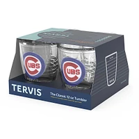 Tervis Chicago Cubs paquet de quatre 12oz. Ensemble de gobelets emblème