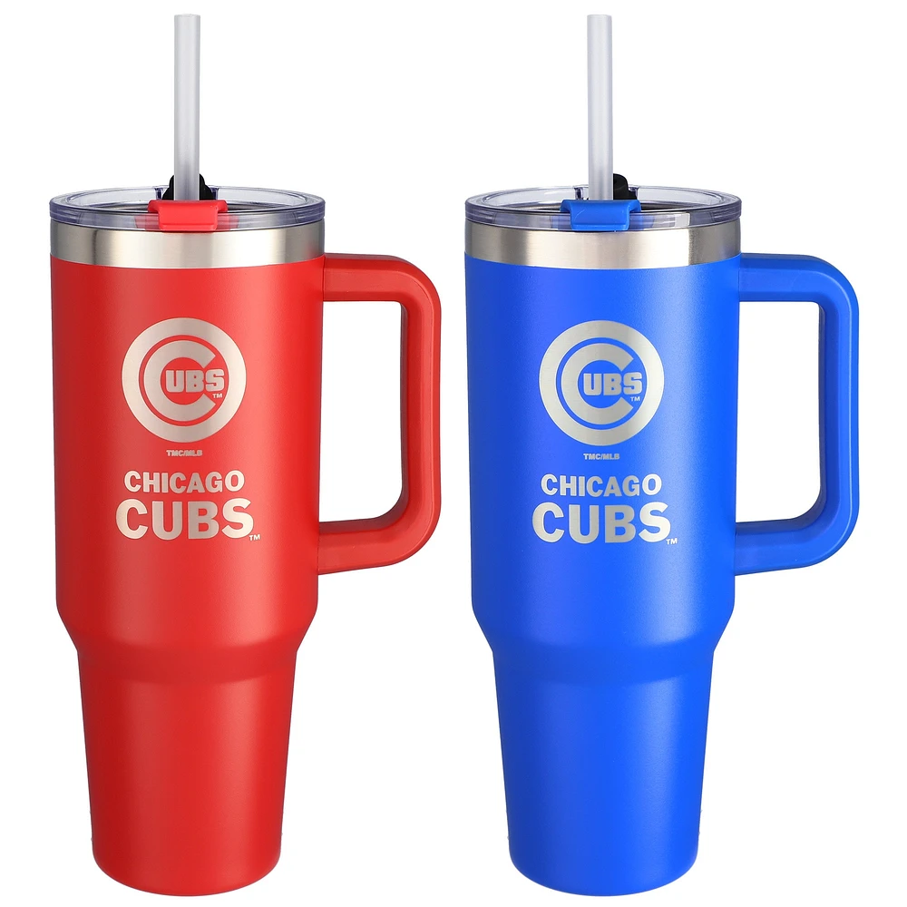 The Memory Company Chicago Cubs 46oz. Home/Away Stainless Steel Colossal Tumbler Two-Pack