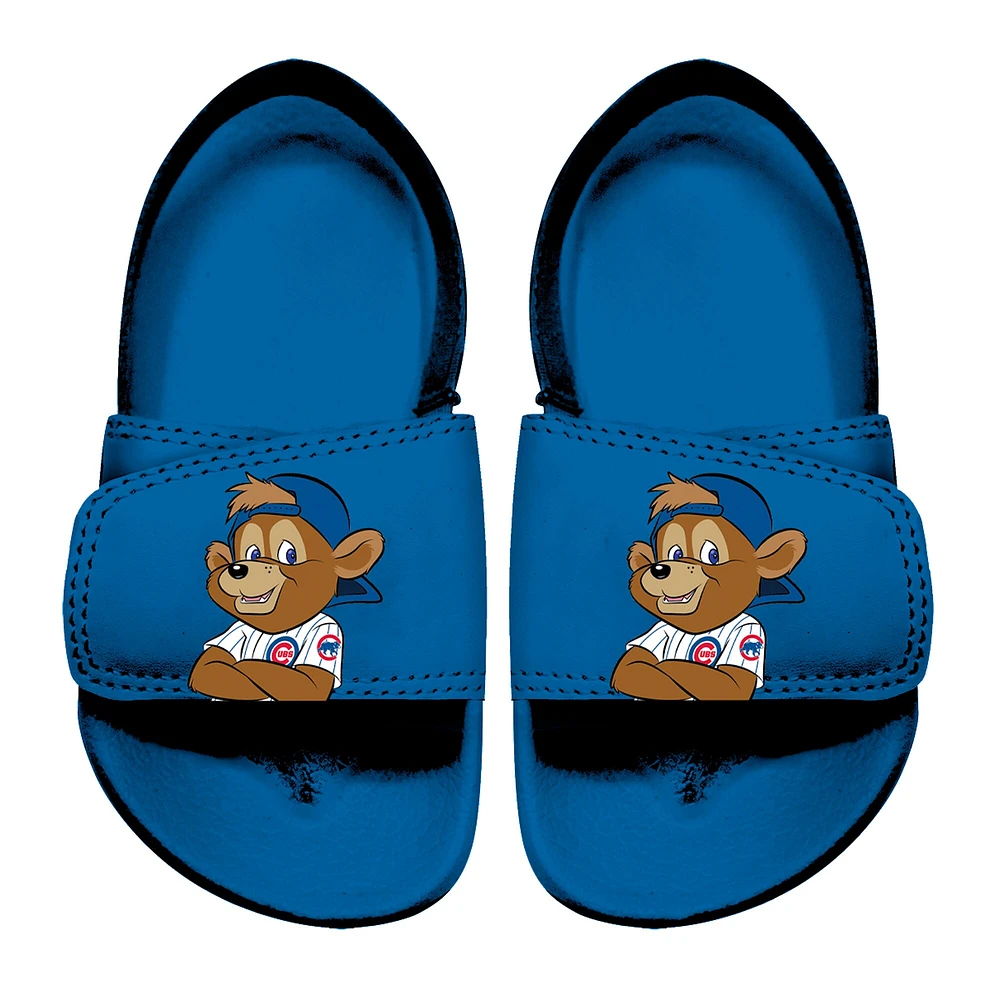 Toddler ISlide Royal Chicago Cubs Mascot Slide Sandals