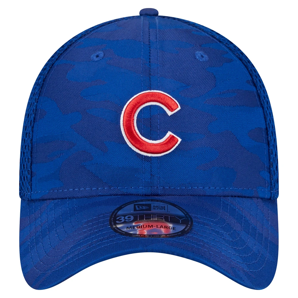 Toddler New Era Royal Chicago Cubs Camo 39THIRTY Flex Hat