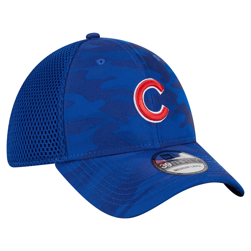 Toddler New Era Royal Chicago Cubs Camo 39THIRTY Flex Hat