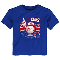 T-shirt Outerstuff Royal Chicago Cubs Ball Boy pour tout-petit