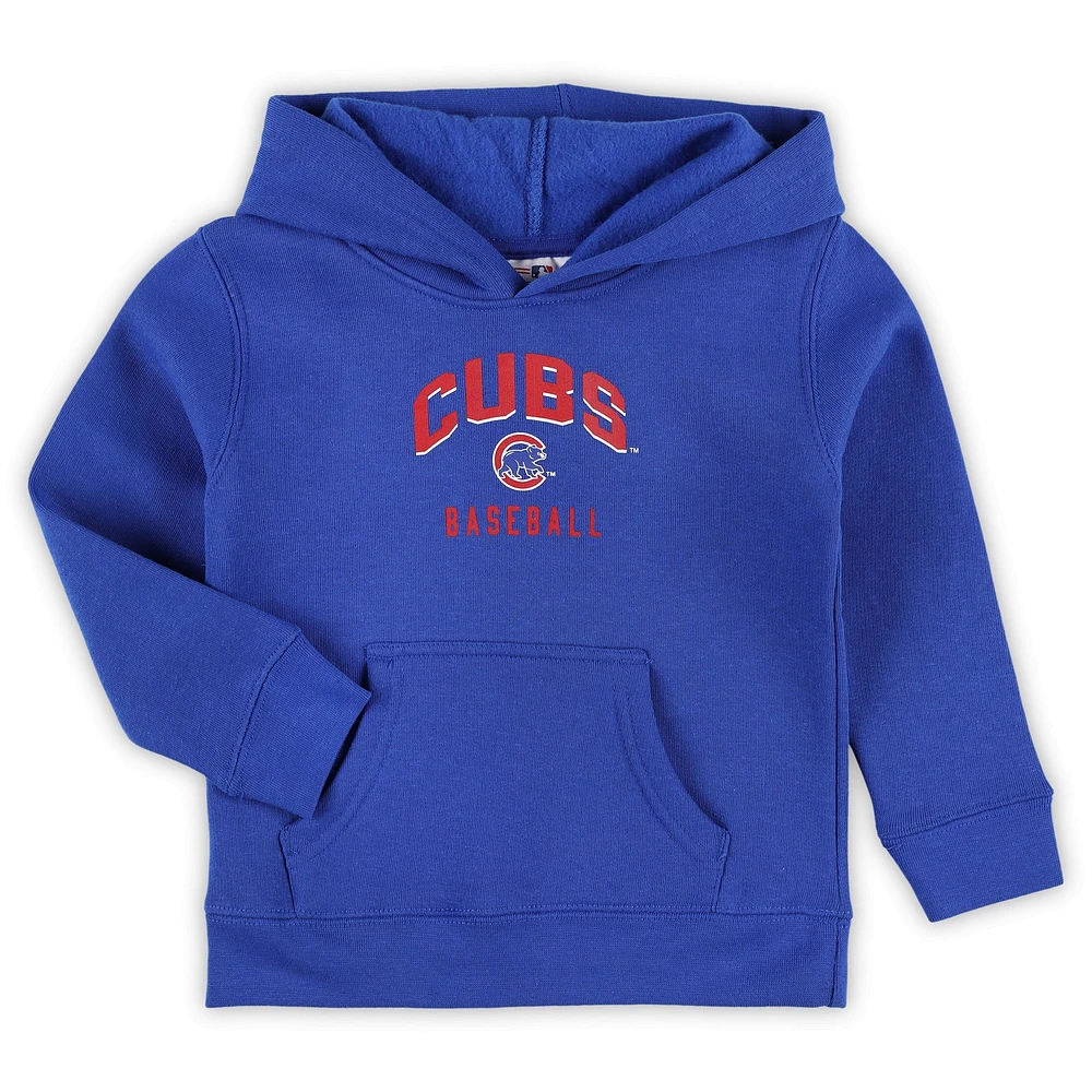 Ensemble avec sweat à capuche et pantalon en polaire Play-By-Play des Chicago Cubs, bleu royal/gris, pour tout-petit