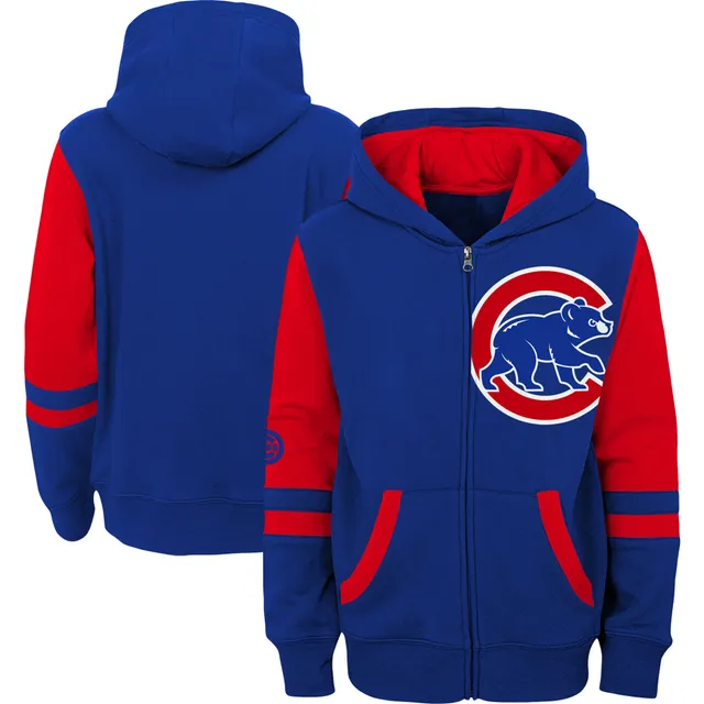 Lids Chicago Cubs Mitchell & Ness Leading Scorer Fleece Pullover Hoodie -  Royal/Red