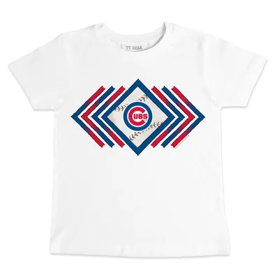 Chicago Cubs Tiny Turnip Youth Team Slugger T-Shirt - White