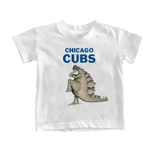 Chicago Cubs Nacho Helmet Tee Shirt Women's Large / Royal Blue