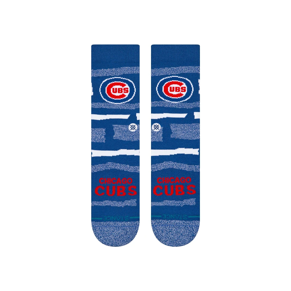 Unisex Stance  Chicago Cubs Squeeze Tri-Blend Knit Crew Socks