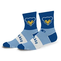 Unisex Starter  Chicago Cubs Trifecta Throwback Mid-Crew Socks