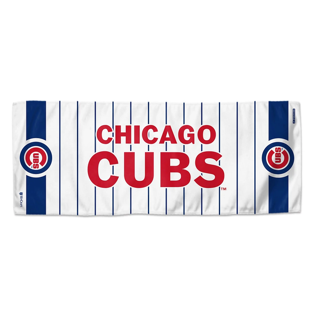 Serviette rafraîchissante double face WinCraft Chicago Cubs 12" x 30"