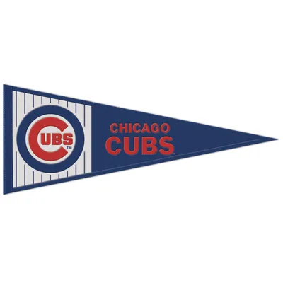 WinCraft Chicago Cubs 13" x 32" Wool Primary Logo Pennant