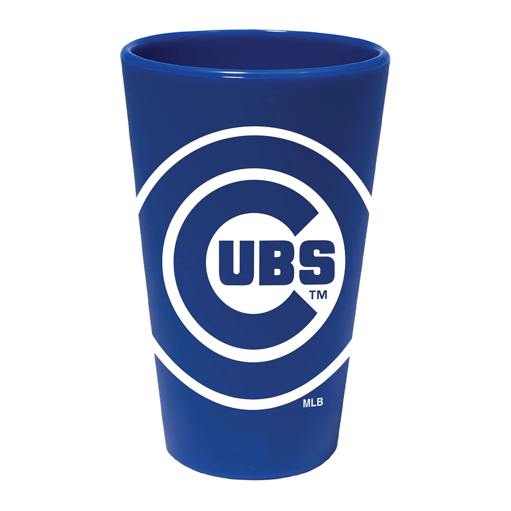 WinCraft Chicago Cubs 16oz. Team Color Silicone Pint Glass