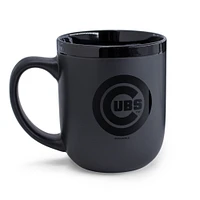 WinCraft Chicago Cubs 17 oz. Tasse noire ton sur ton