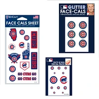 Ensemble de tatouages ​​sans eau WinCraft Chicago Cubs 4" x 7"