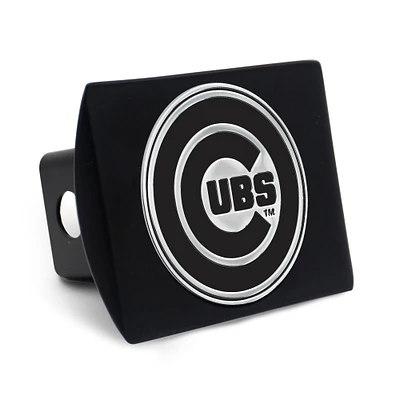 WinCraft Chicago Cubs Premium Metal Chrome Logo Universal Hitch Cover