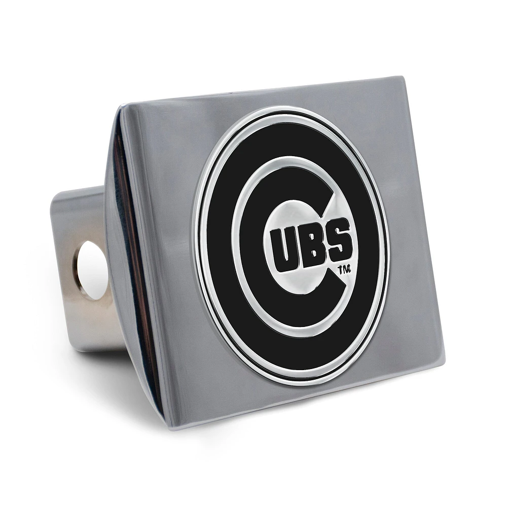 Cache-attelage en métal chromé haut de gamme WinCraft Chicago Cubs