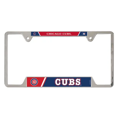 Chicago Cubs WinCraft Primary Logo Metal License Plate Frame