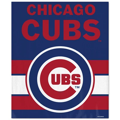 Couverture ultra moelleuse WinCraft des Chicago Cubs 50" x 60"