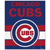 Couverture ultra moelleuse WinCraft des Chicago Cubs 50" x 60"