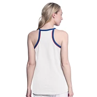 Women's G-III 4Her by Carl Banks  White Chicago Cubs Curveball Tank Top