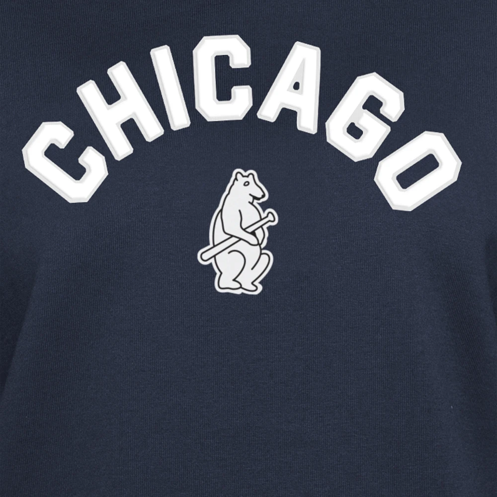 Women's New Era  Navy Chicago Cubs Game Day Color Pullover Sweatshirt