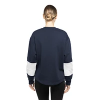 Women's New Era  Navy Chicago Cubs Game Day Color Pullover Sweatshirt