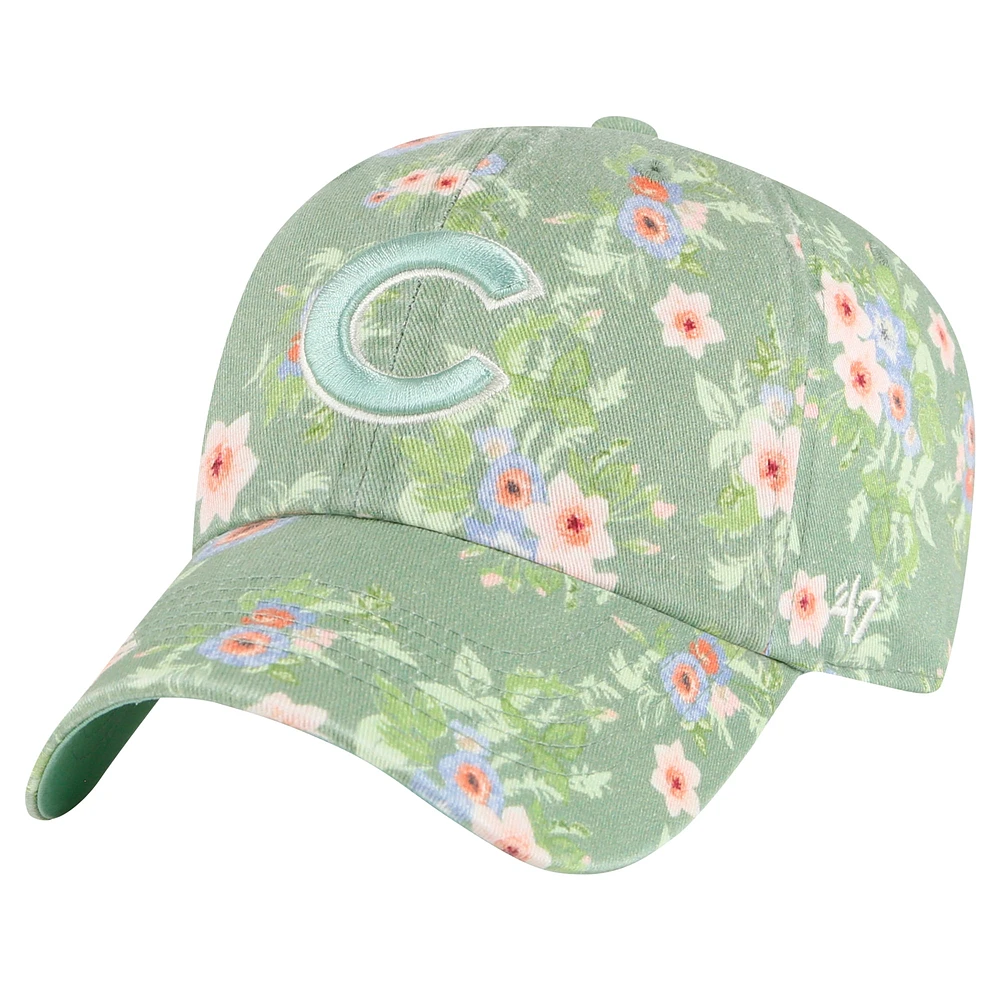 Casquette réglable '47 verte Chicago Cubs Meadow Garden Clean Up pour femmes