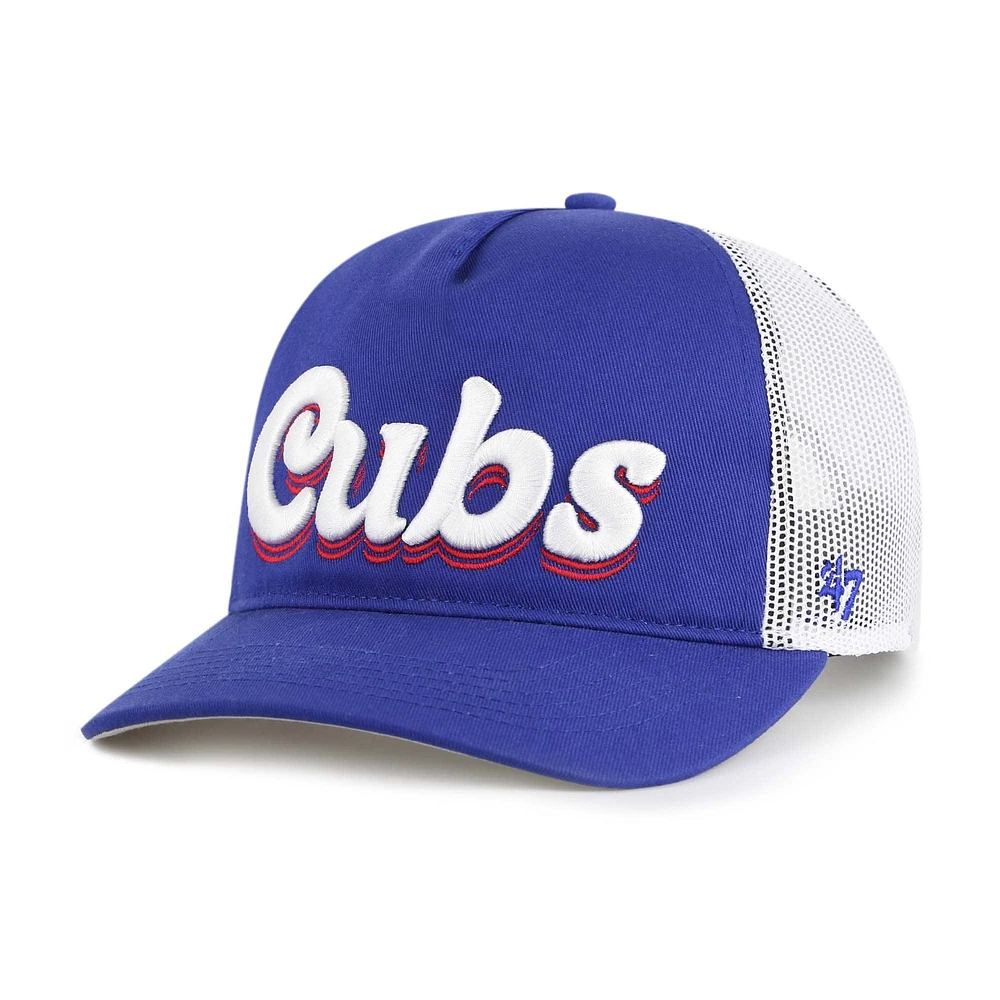 Casquette ajustable Biloxi Hitch 47 Royal Chicago Cubs pour femme