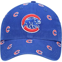 Women's '47 Royal Chicago Cubs Confetti Clean Up Adjustable Hat