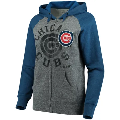 5th & Ocean by New Era Chicago Cubs Women's Royal Baby Jersey V-Neck T-Shirt Size: Small