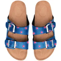 Chicago Cubs Women's Mini Print Double Buckle Sandal
