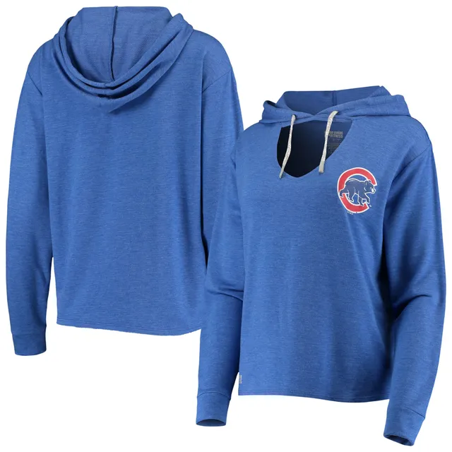 Women's Nike Royal Chicago Cubs Therma Pullover Hoodie