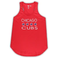 Women's Concepts Sport Red/Royal Chicago Cubs Plus Meter Tank Top & Pants Sleep Set