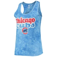 Women's Concepts Sport Royal Chicago Cubs Billboard Racerback Tank Top & Shorts Set